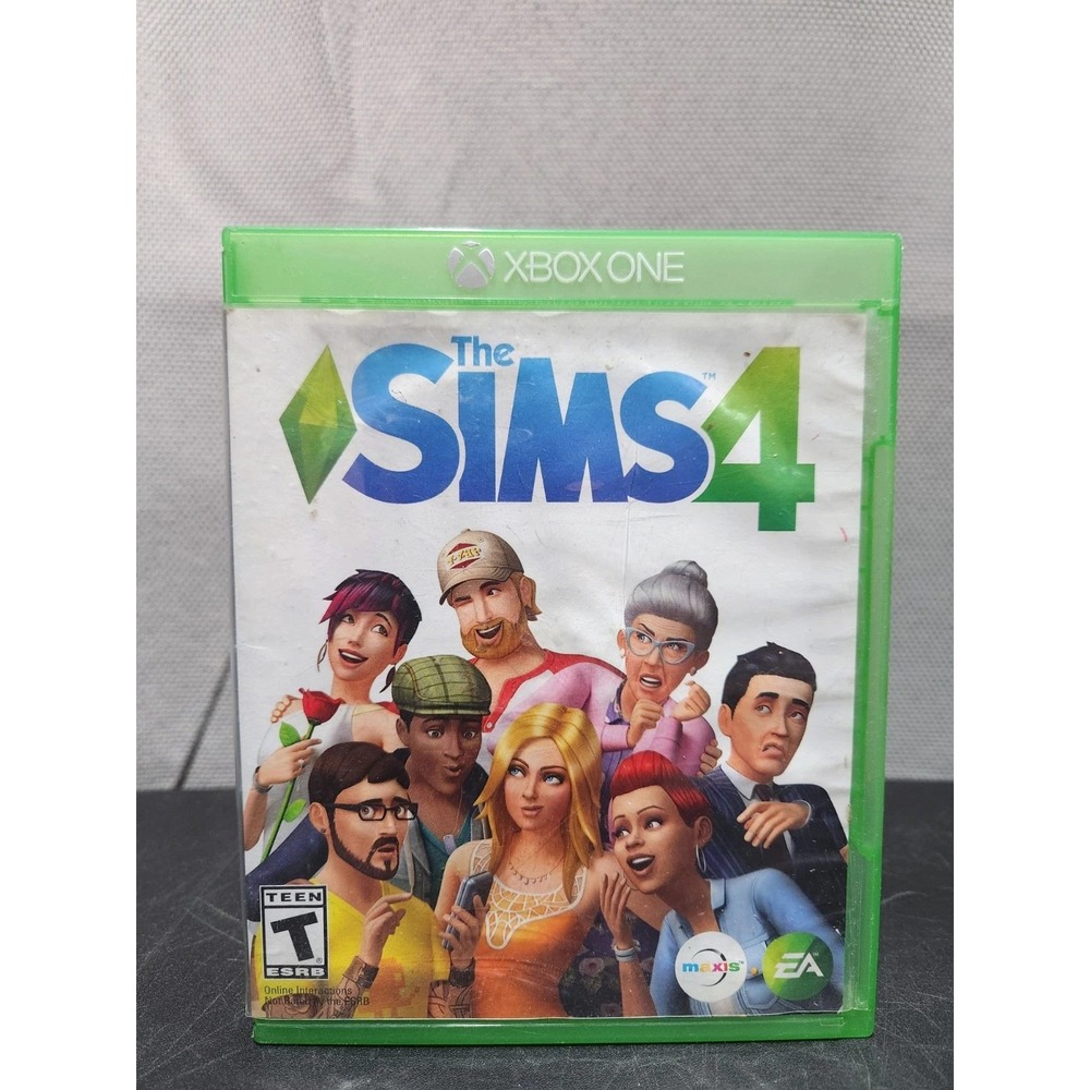 The Sims 4 EA Maxis Xbox One Video Game Disc 2017 Life Simulation Teen Rated